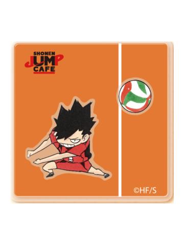 黑尾铁朗-JUMP CAFE亚克力摇摇杯垫