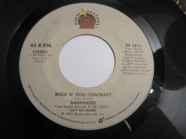 I Got You / Rock N' Roll Contract