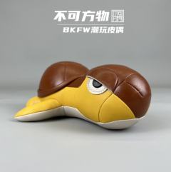 棕海龟皮质公仔-大号