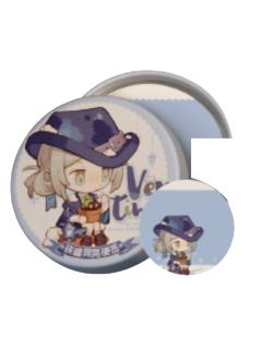 维尔汀-主题cafe落雪前夜系列铁罐晃晃便签