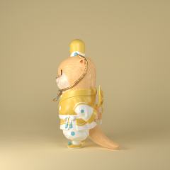 水獭知鱼旅 猜猜系列 金秋禄禄-资料图