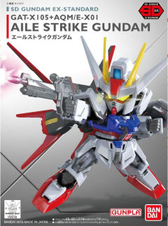 SD高达 EX-Standard GAT-X105 强袭高达 GAT-X105+AQM/E-X01 翔翼型强袭高达-资料图