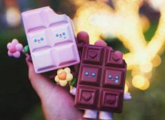 巧克力饼-粉色-资料图