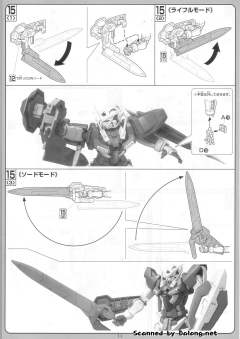 1/100 高达00模型系列 GN-001 能天使高达-资料图