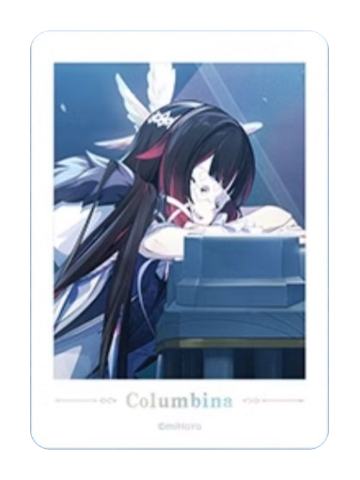 哥伦比娅-冬夜愚戏系列赠品拍立得