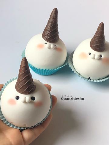 海豹bluebu巧克力冰激凌-小眼睛