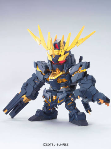 SD高达 BB战士 RX-0 独角兽高达2号机 报丧女妖