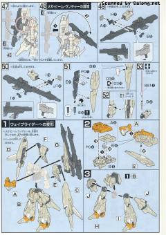 HGUC RGZ-95C 里歇尔 C型（雷比尔将军号配备机） Defensor B-Unit-资料图