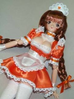 野野原玛琳 Orange Maid Costume-资料图