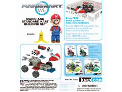 K'NEX Mario Kart Building Set 玛丽奥 Mario and Standard Kart-资料图