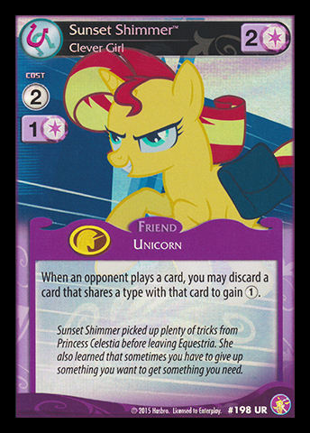 Sunset Shimmer, Clever Girl