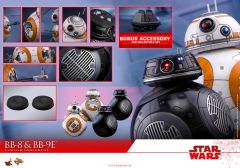 1:6比例珍藏人偶套装 BB-9E及BB-8-资料图
