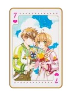 木之本樱&李小狼3（扑克牌）-CLEAR CARD篇漫画第16卷特装版特典