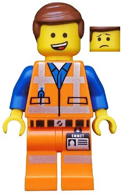 Emmet - Lopsided Open Mouth Smile