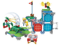 K'NEX Super Mario Building Set 玛丽奥 跳跳鼠 Cat Mario-资料图