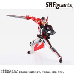  A赏 SHF 假面骑士Saber 勇气之龙 红色透明版-资料图