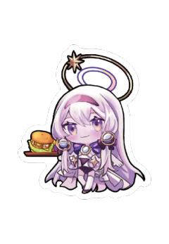 异想少女 亚克力冰箱贴 洛塔美食款