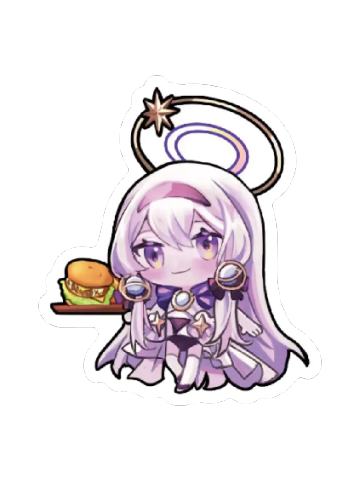 异想少女 亚克力冰箱贴 洛塔美食款