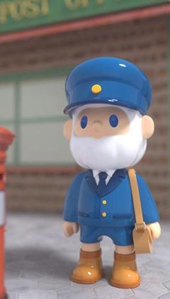 深蓝-邮递员-资料图