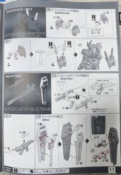 RG MBF-P03 异端高达蓝色机 电镀 Ver.-资料图
