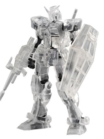 机动战士高达CUPSULE ACTION RX-78-2 元组高达（机械透明）