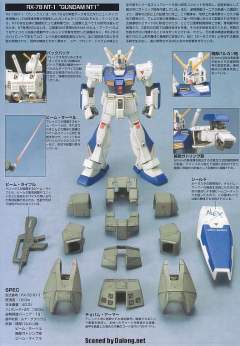 HGUC RX-78NT-1 高达艾利克斯-资料图