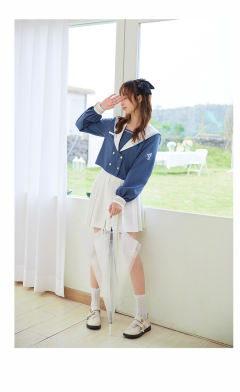 猫妖的诱惑联名水手服-资料图