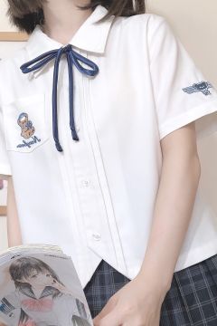 风琴褶衬衫-资料图