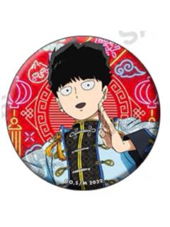 影山茂夫1-中华风霓虹背景吧唧