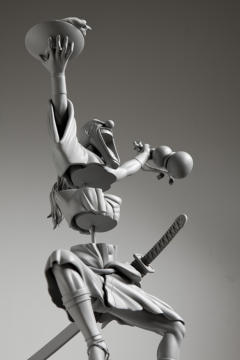 Door Painting Collection Figure 道化的巴基 武士 ver.-资料图