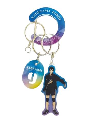 影山飞雄-亚克力挂环钥匙扣