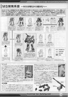 MG MS-06K 扎古加农-资料图