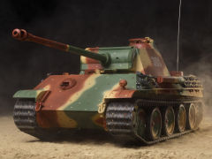 1/16 RC坦克系列 GERMAN PANTHER TYPE G FULL-OPTION COMPLETE KIT