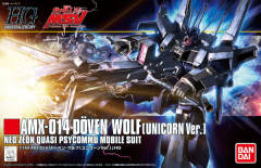 HGUC AMX-014 飙狼 独角兽 Ver.-资料图