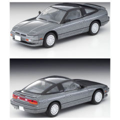多美卡TLV系列 LV-N252a 日产180SX TYPE-II 车配特选 灰色 M 89年款-资料图