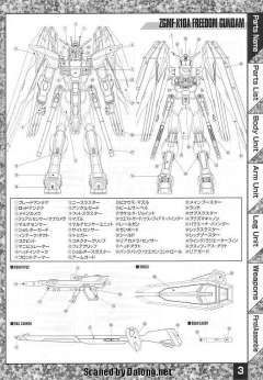 MG ZGMF-X10A 自由高达 透明版-资料图