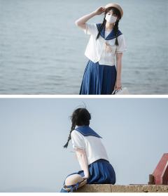 北崎丘女子·水手服-资料图