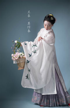 蝴蝶牡丹花·披风 长衫-资料图