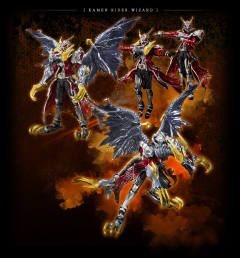 S.I.C. 假面骑士Wizard Flame Dragon Style&All Dragon -资料图