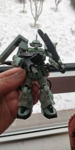 GFrame第13弹 40A 扎古ⅡF2型 吉翁式样 装甲套装-资料图