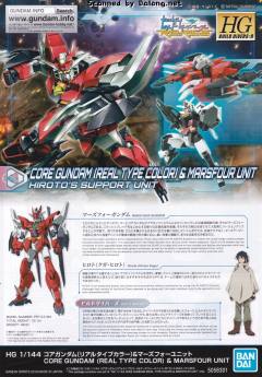 HGBD:R PFF-X7 核心高达 PFF-X7/M4 火星四式高达 真实配色-资料图