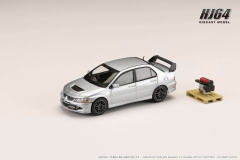 MITSUBISHI LANCER EVOLUTION 8 MR GSR WITH ENGINE- SILVER