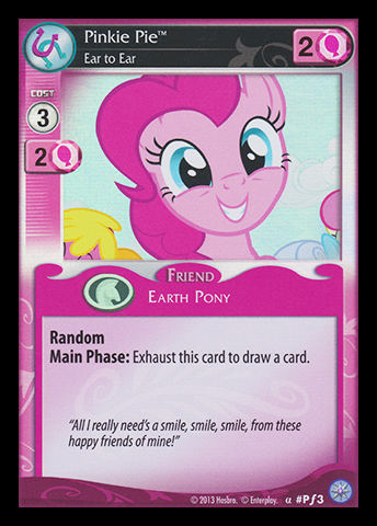 Pinkie Pie, Ear to Ear