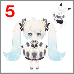 粘土人 #1539 初音未来 雪初音 2021 Glowing Snow Ver.-资料图