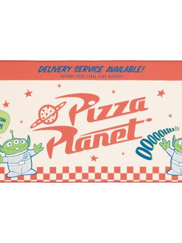 C赏 Pizza Planet浴巾