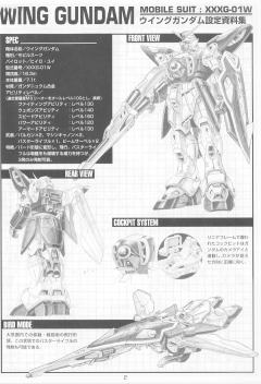 1/100 HG 高达W模型系列 XXXG-01W 飞翼高达-资料图