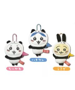 小八-东京限定熊猫毛绒挂件-资料图