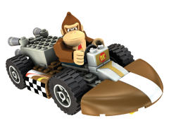 K'NEX Mario Kart Building Set 森喜刚 乌贼 Donkey Kong and Standard Kart-资料图