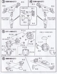 逆A高达模型系列 AMX-109 卡普尔-资料图