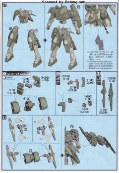 HGBF GNX-611T/G 强袭型GNX-资料图